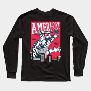 AmeriCAT US Cat Kitten Long Sleeve T-Shirt